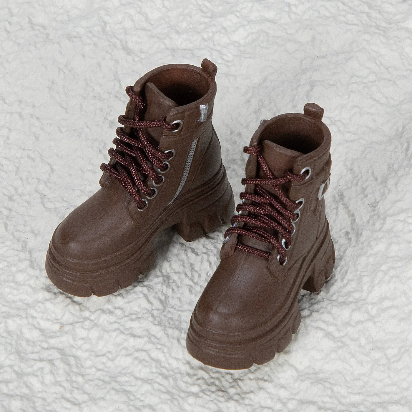 Ob22 Ob24 Plastikschuhe Coole Hohe Kampfstiefel 1/8 Bjd Puppenschuhe Zubehör für 1/8 Bjd Blind Box Puppe Ymy22 P20 Puppe