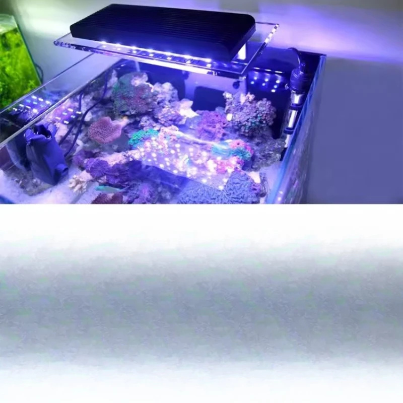 

1201AI Smart Edition Mini Small Seawater Tank Light 22WLED Back Filter Tank Light Controls Sunrise and Sunset