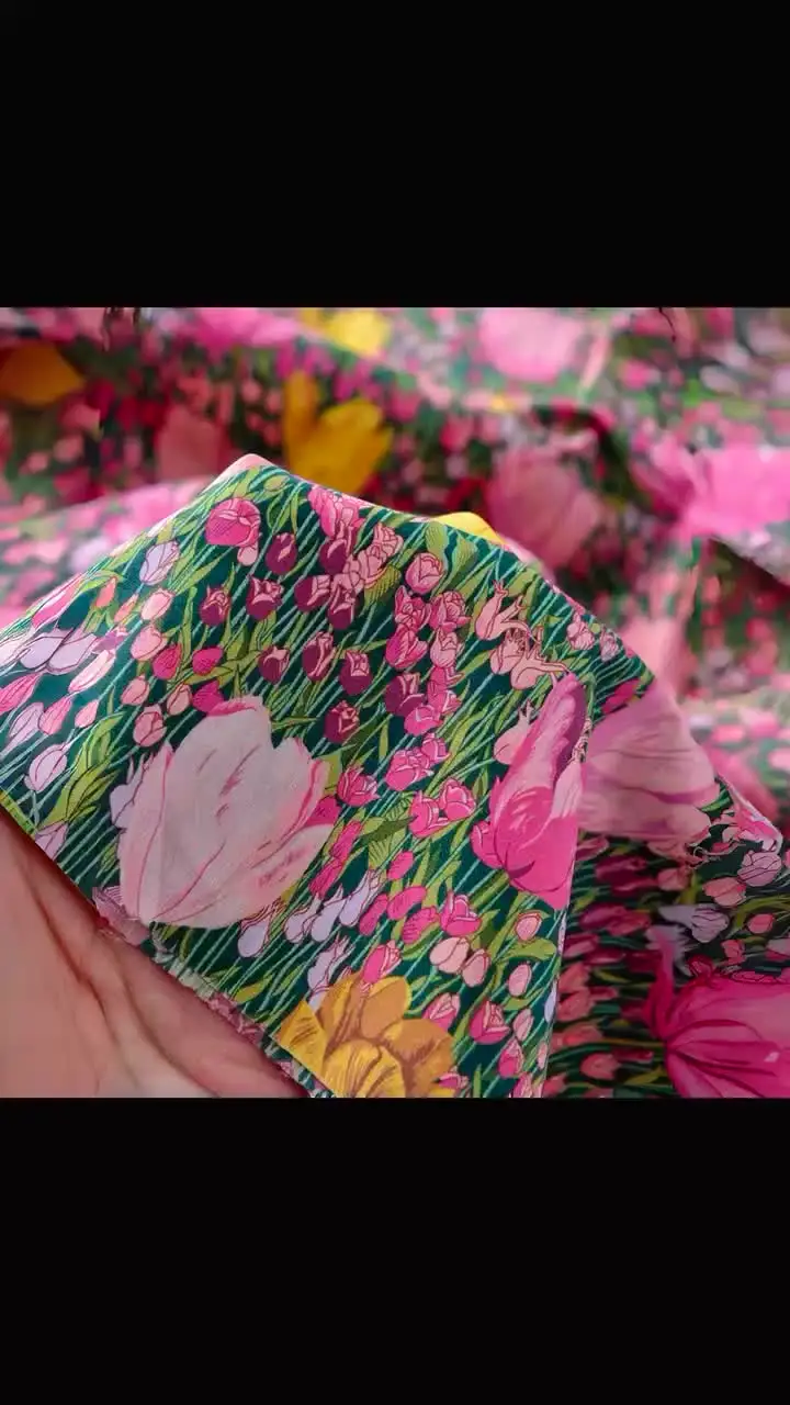 Liberty Amalia Tulip 100% хлопок ткань для шитья