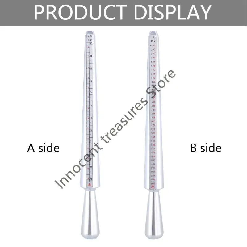 

3XUA Набор инструментов для измерения размеров пальцев, набор инструментов для измерения размеров колец, измеритель размеров