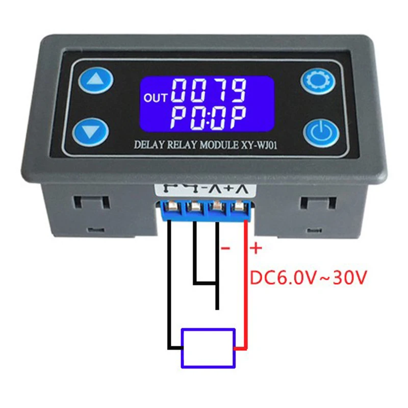 Xy-Wj01 Timer Relay Delay Switch Module Time-Delayed Trigger Cycle Timing Circuit Switch