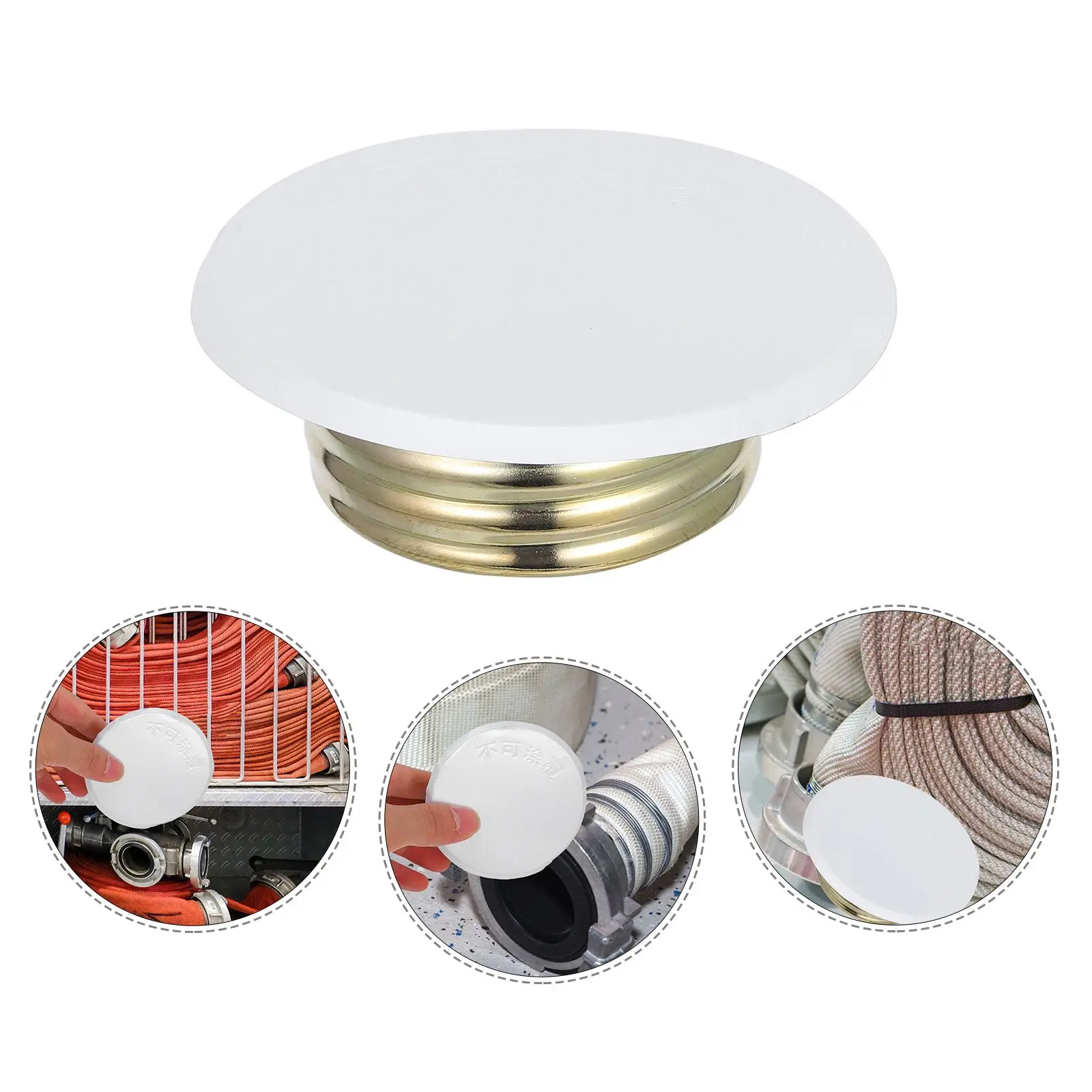Fire Sprinkler Nozzle Cover Plate Hidden Ceiling Interior Kitchen Accessories Easy Installation