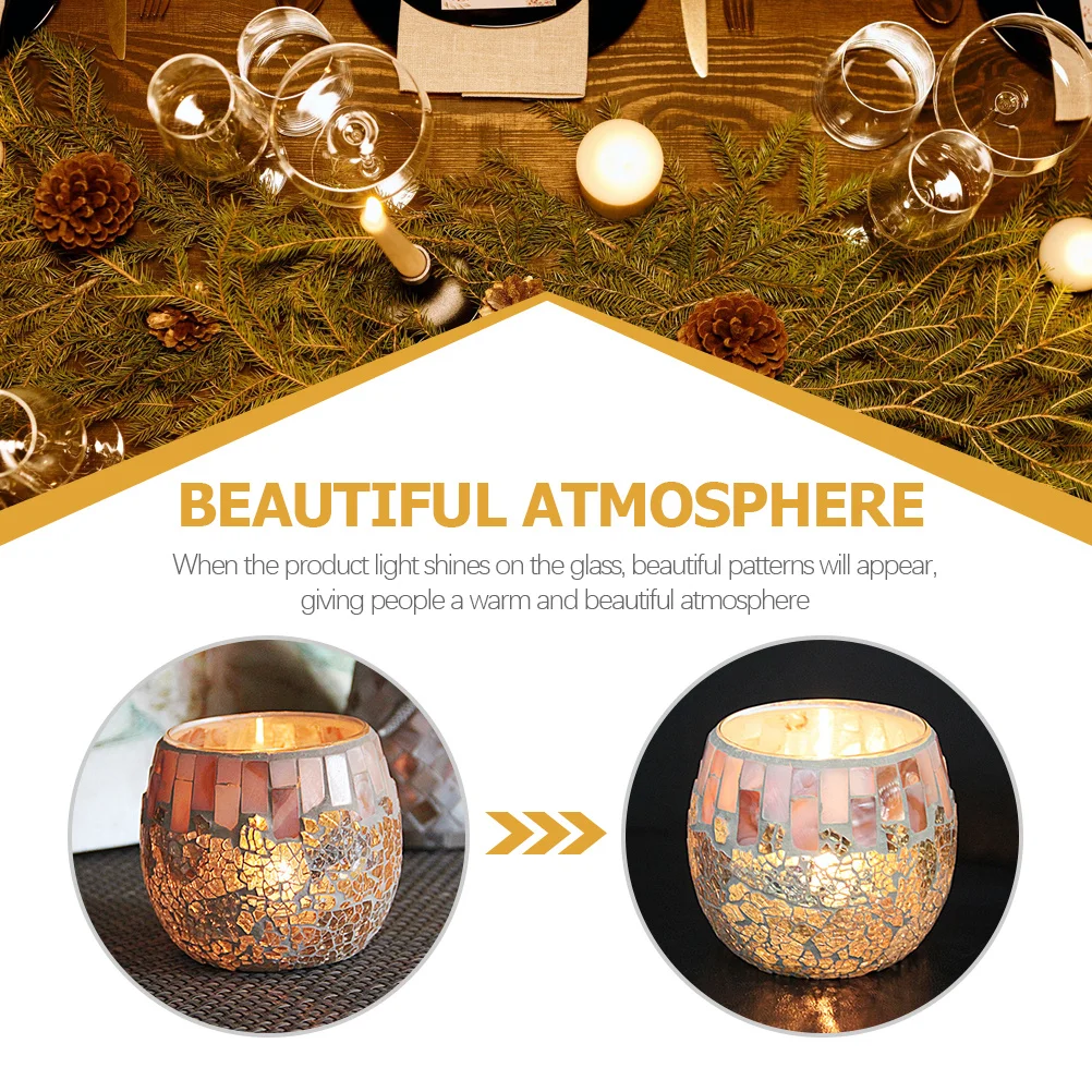 

Glass Holder Modern Stable Design Desktop Ornament for Living Room Dining Room Table Centerpiece Stand