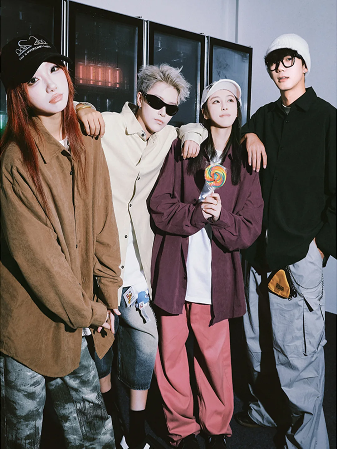 

Осенняя удлиненная ветровка унисекс в американском стиле, свободного кроя, для пар, из хлопка, повседневная