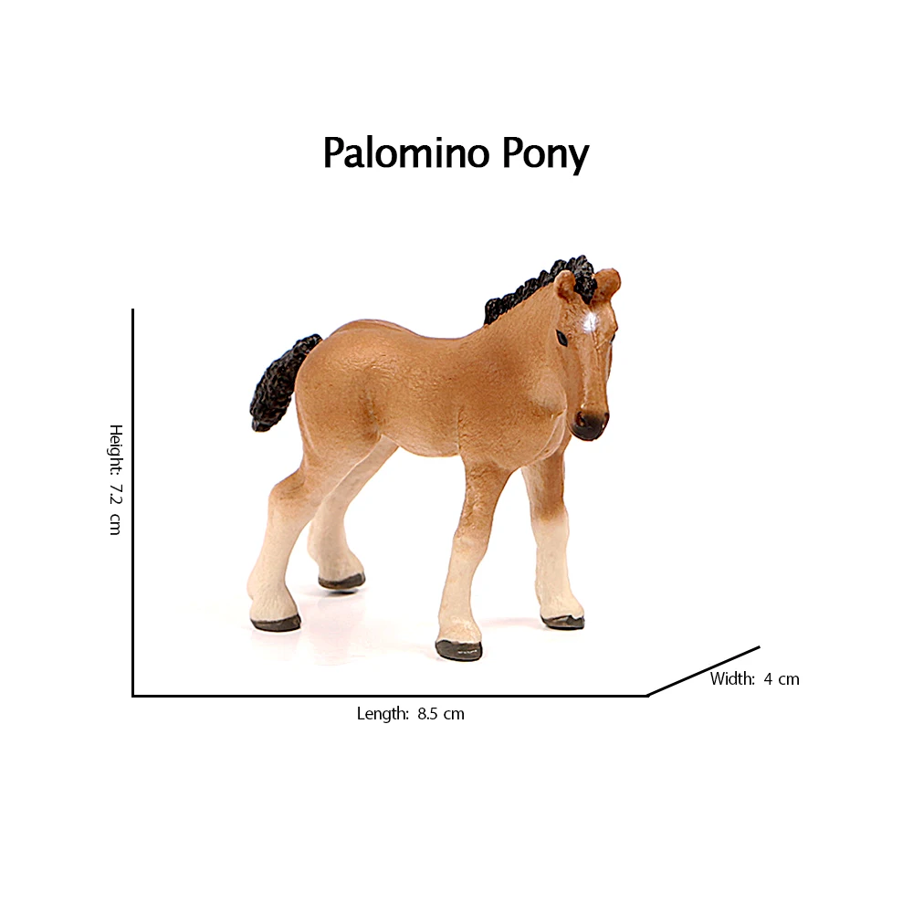 Figurki koni Zabawki Zwierzęta Farma Kucyk Zabawka Konie Figurki zwierząt Figurka akcji Prezenty dla dzieci Dekoracja Poznawcze prezenty świąteczne
