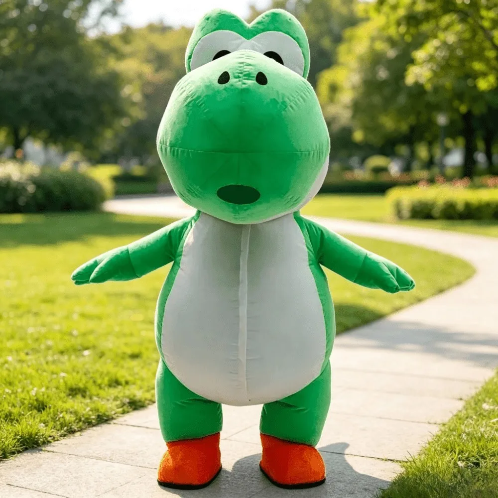 Kostum Maskot Dinosaurus Tiup  - Inflatable Dinosaur Costume Adult ulasan dan harga