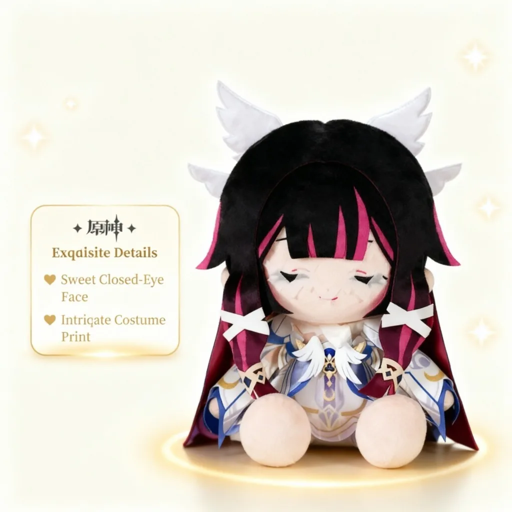 Anime Style Winter Plush Keychain Soft Stuffed Doll Cute Bag Charm Backpack Pendant Collectible Birthday Christmas Gift For Fans