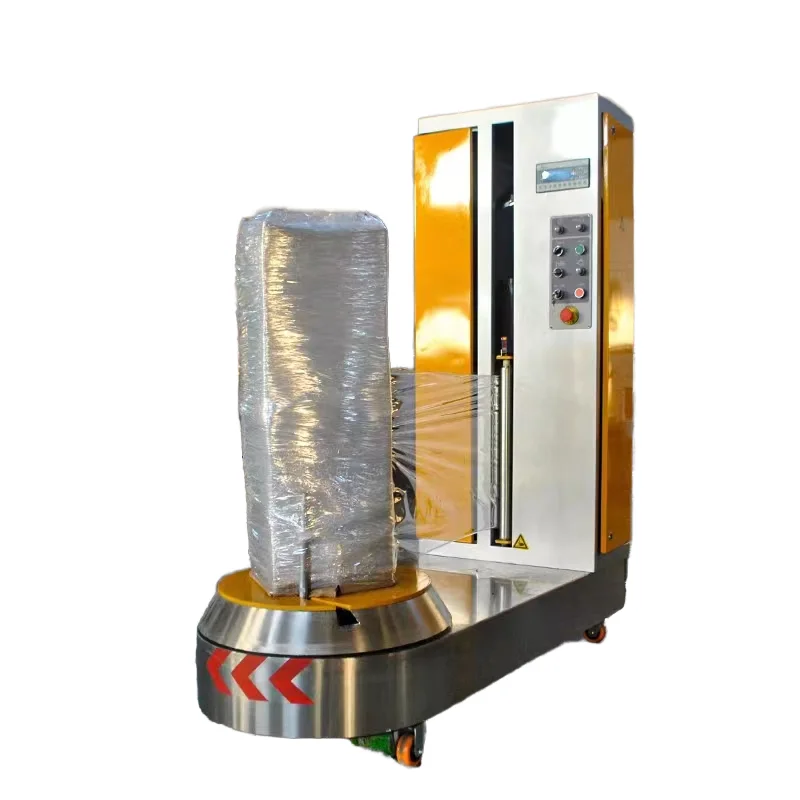 Luggage packing machine Stretch film packing machine
