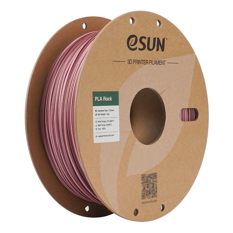 eSUN PLA 3D Printer Filament PLA Rock 3D Filament 1KG Rock Circle Frosted Filament For Bambu Lab Dual Color Rock 3D Filament