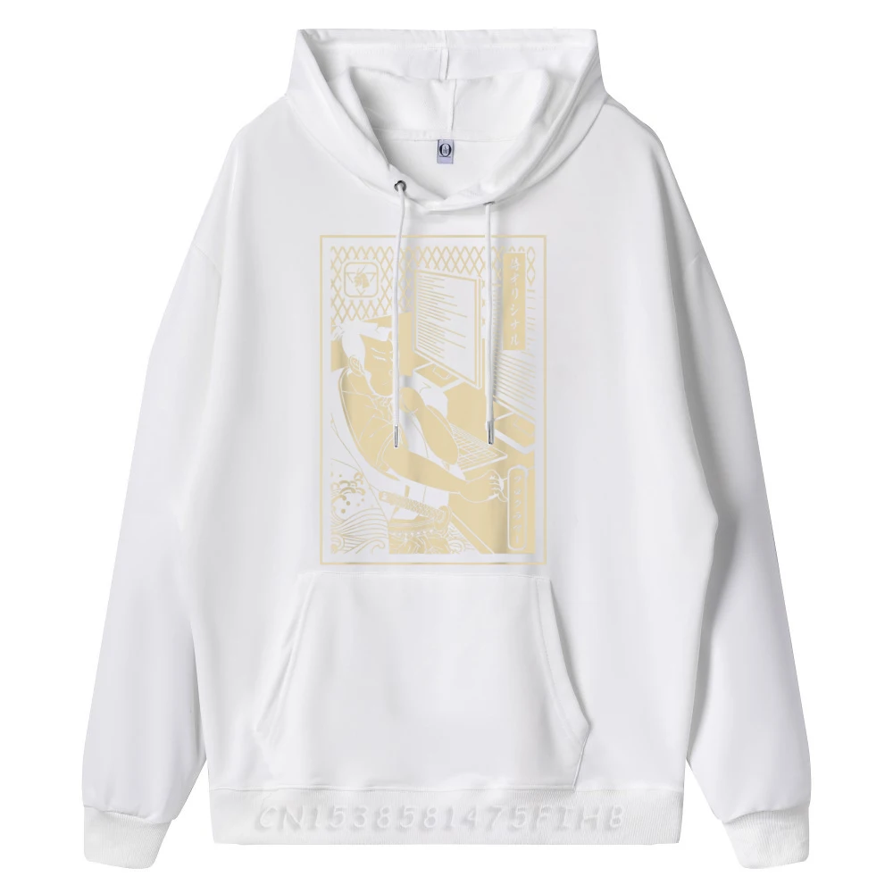 Programmer Samurai Warrior Computer Developer Samurai Designer Hoodie Men Woman Winter Luxury Brand