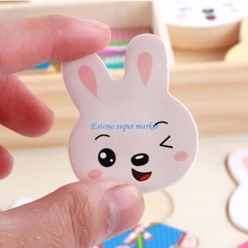 Jouet d'apprentissage pour enfants 090B, puzzle d'apprentissage, Expression faciale, jouet cognitif, cadeau pour tout-petits