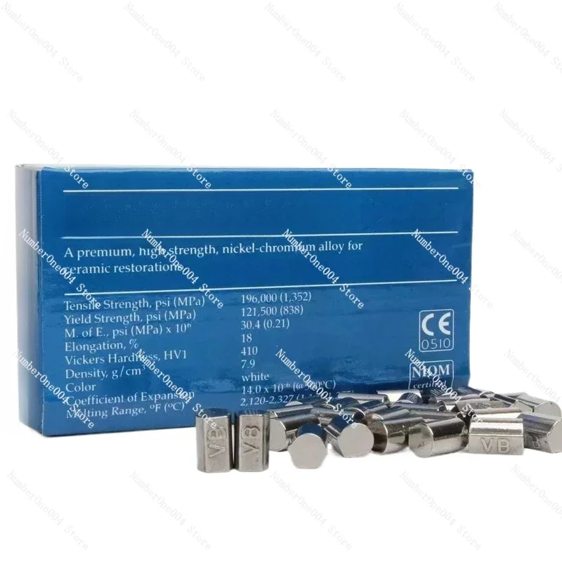 Applicable to Inner Crown Metal Nickel Chromium VB Baked Porcelain Steel Beryllium Baked Porcelain Alloy  Denture