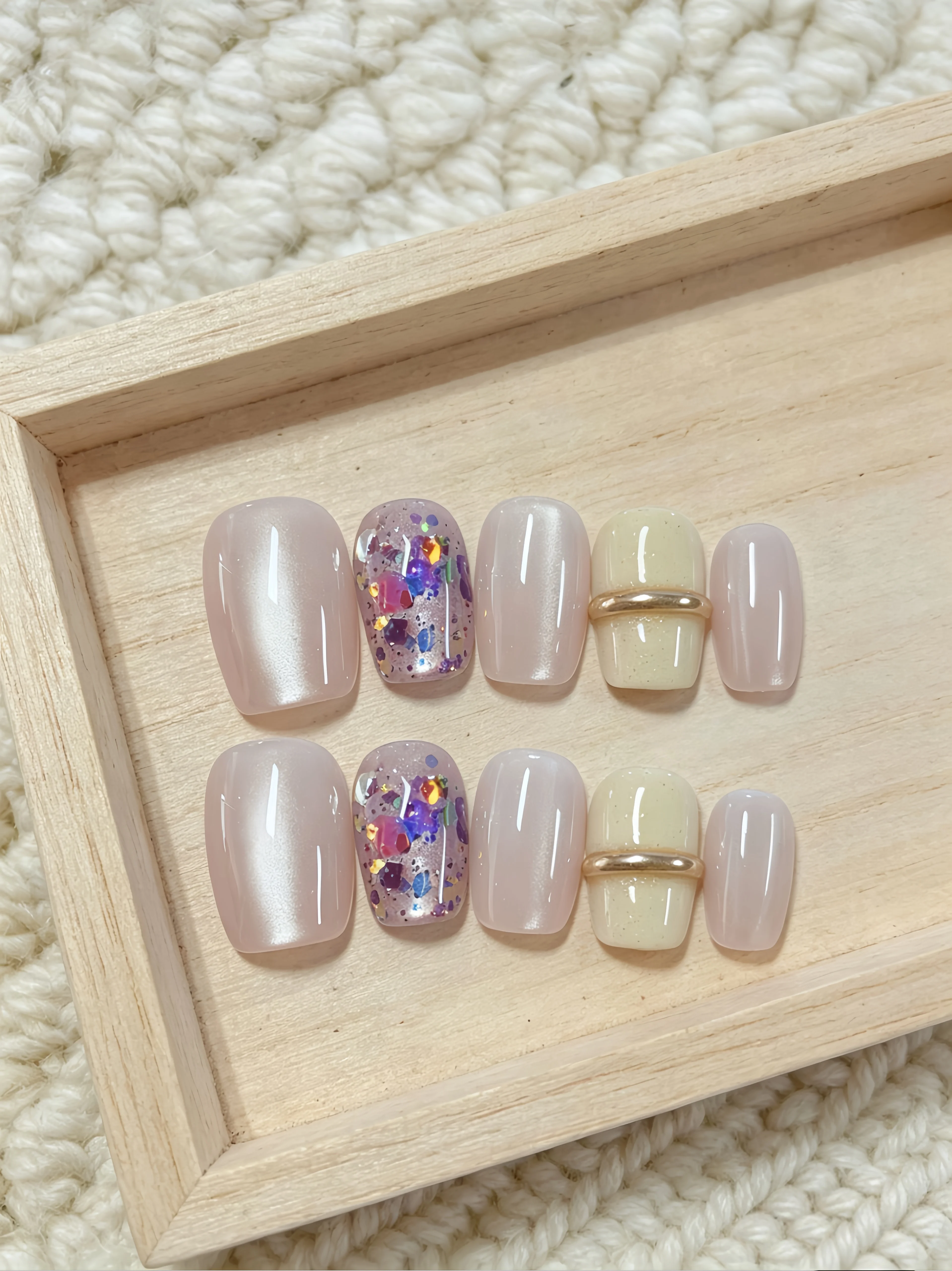 Conjunto de 10 Unhas Postiças - Luxury Lifestyle Rich avaliação e preço