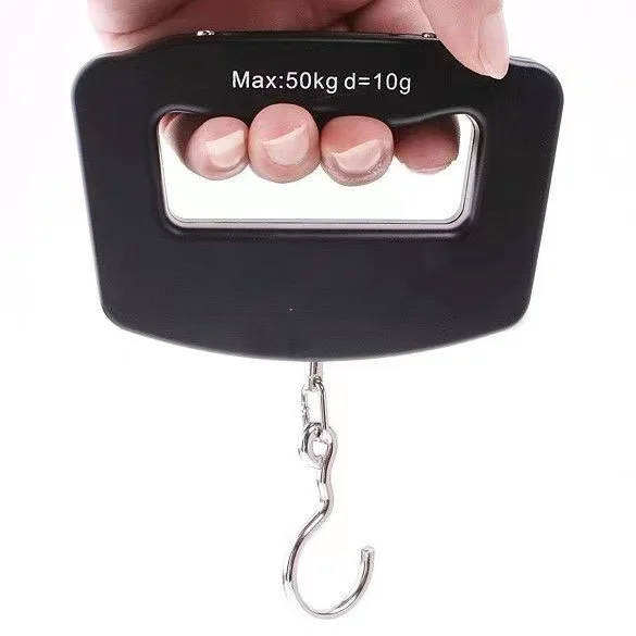 Handheld Digital Luggage Scale with Grip for Travel Portable Electronic Weighing Suitcase