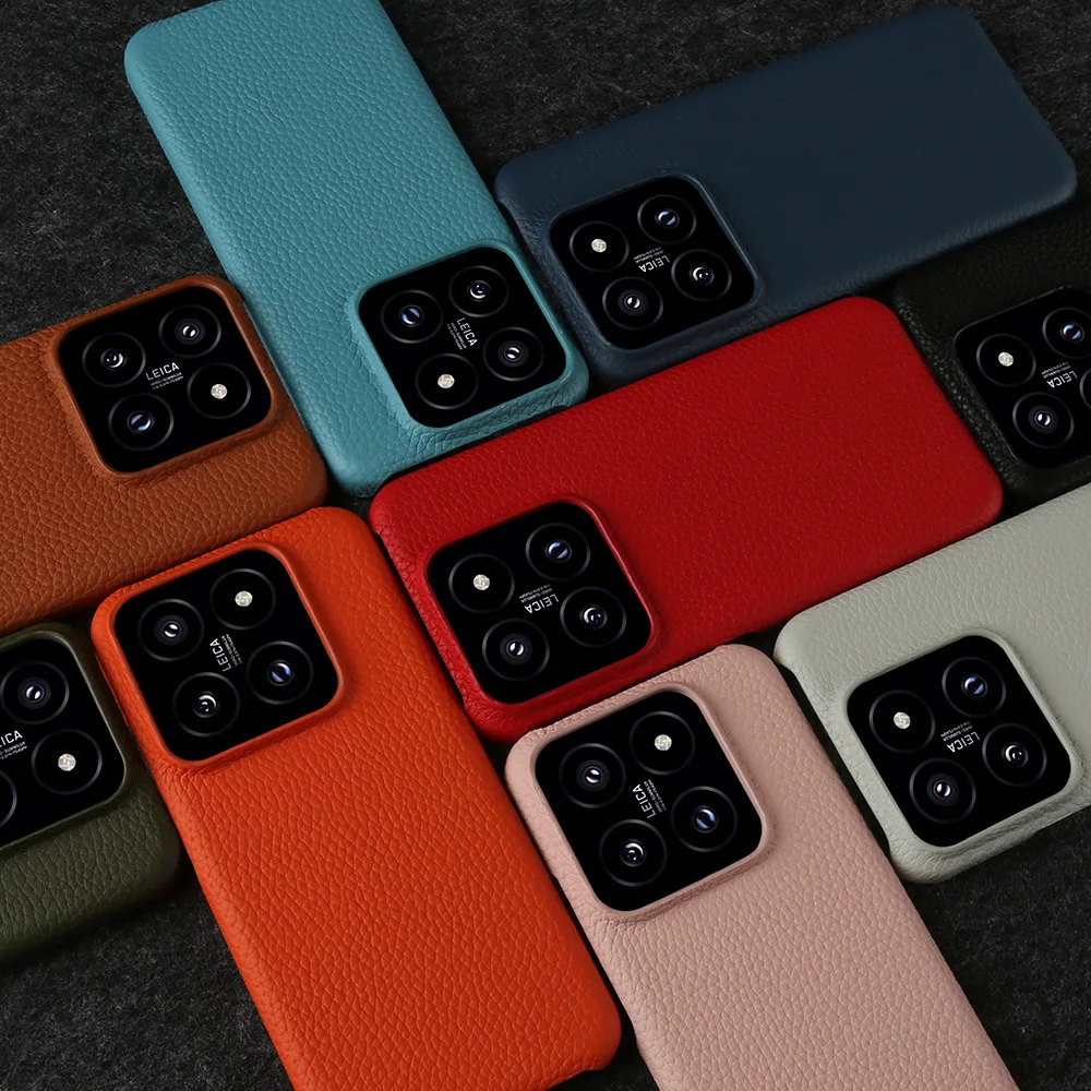 Genuine Leather Case For Xiaomi 12t Pro Mi12Pro 14Pro 13Pro 12SUltra 12Lite 11T Business Phone Cover Fundas