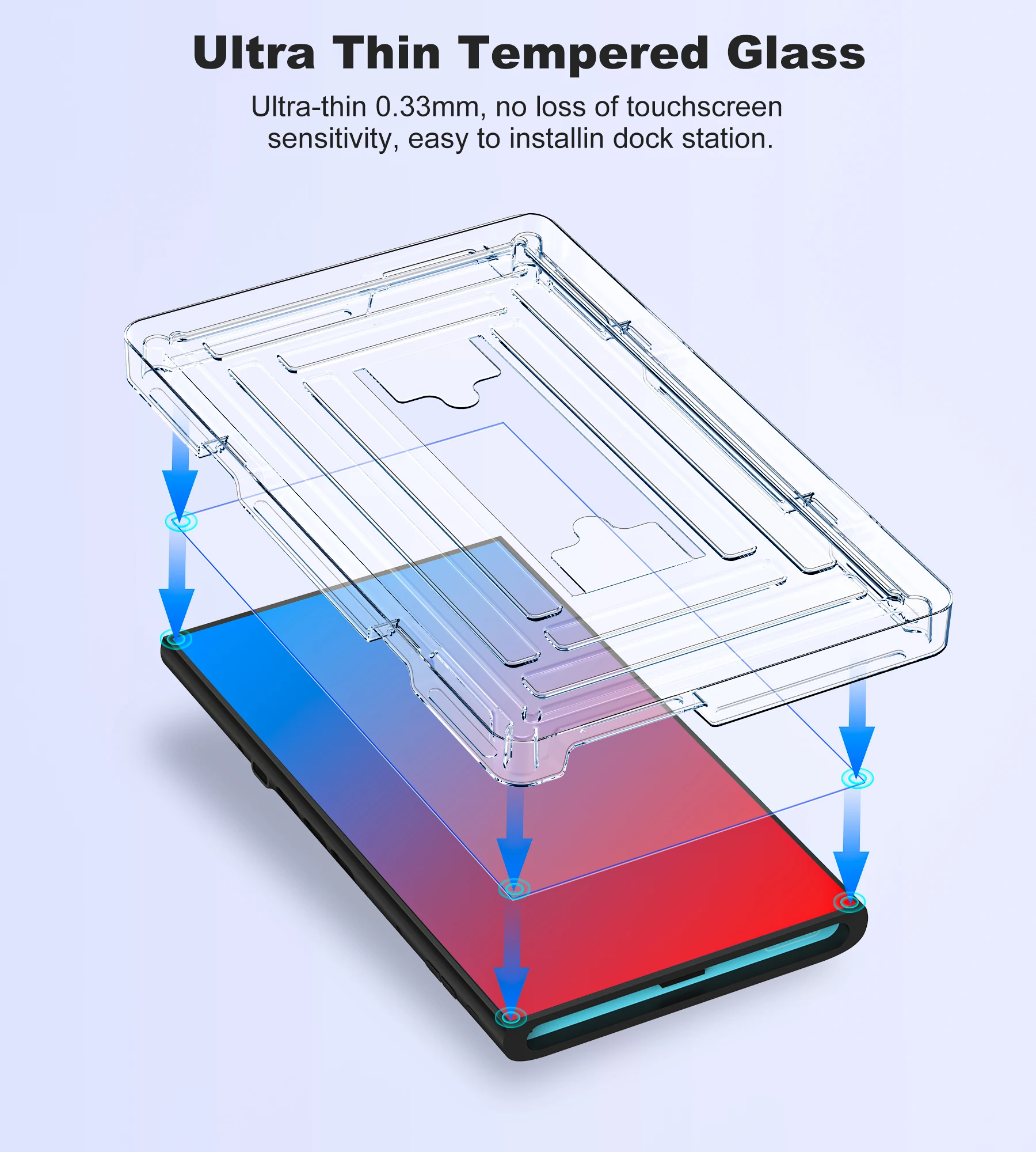 BEBONCOOL 2025 NEUE 2 stücke Gehärtetem Glas Schutz 9H SP100 für switch2 SW2 mit Film kleben werkzeug für SW2 zubehör