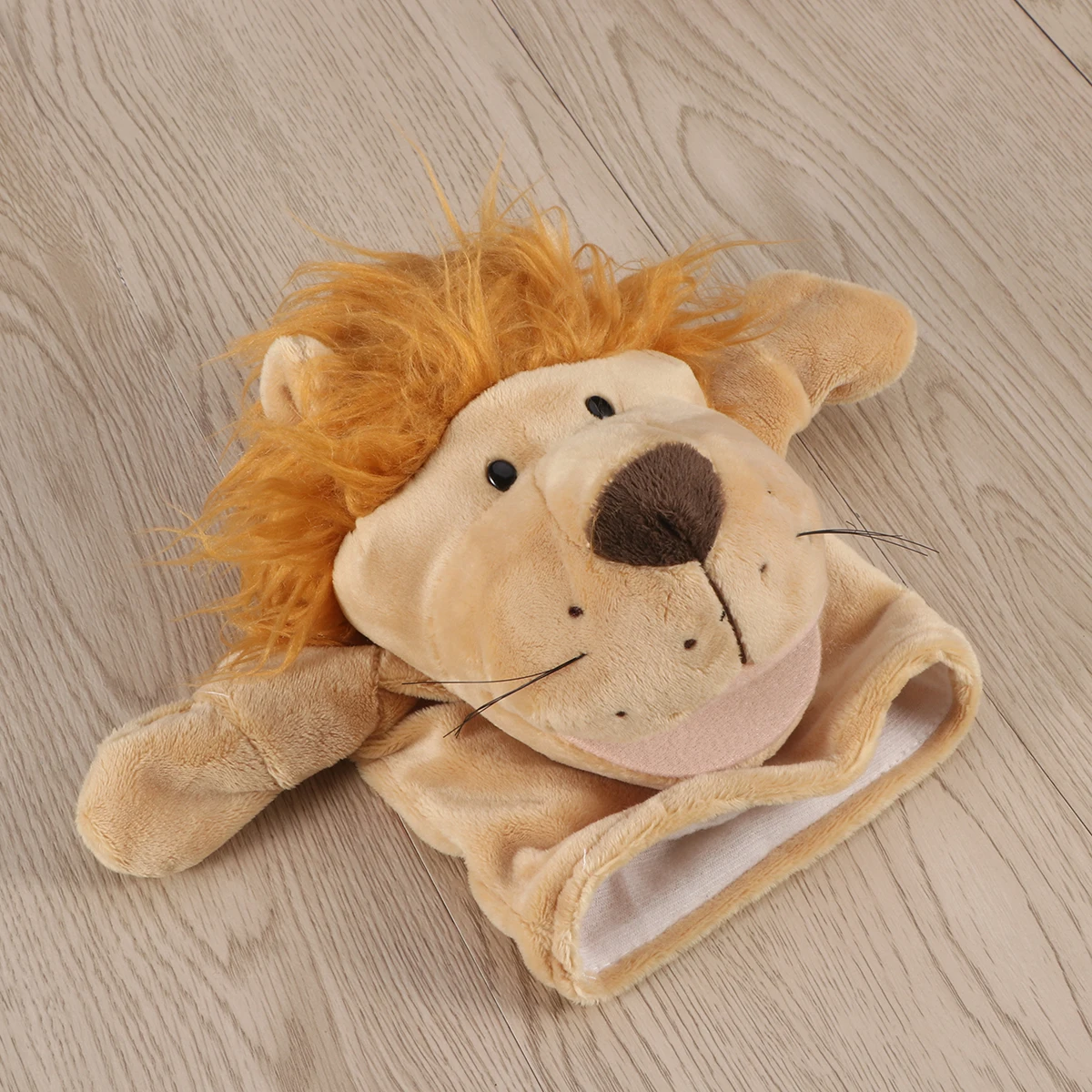 

8Pcs Colorful Hand Puppet Lion Plush Toys for Kids Educational Interactive Play Great for Boys and Girls