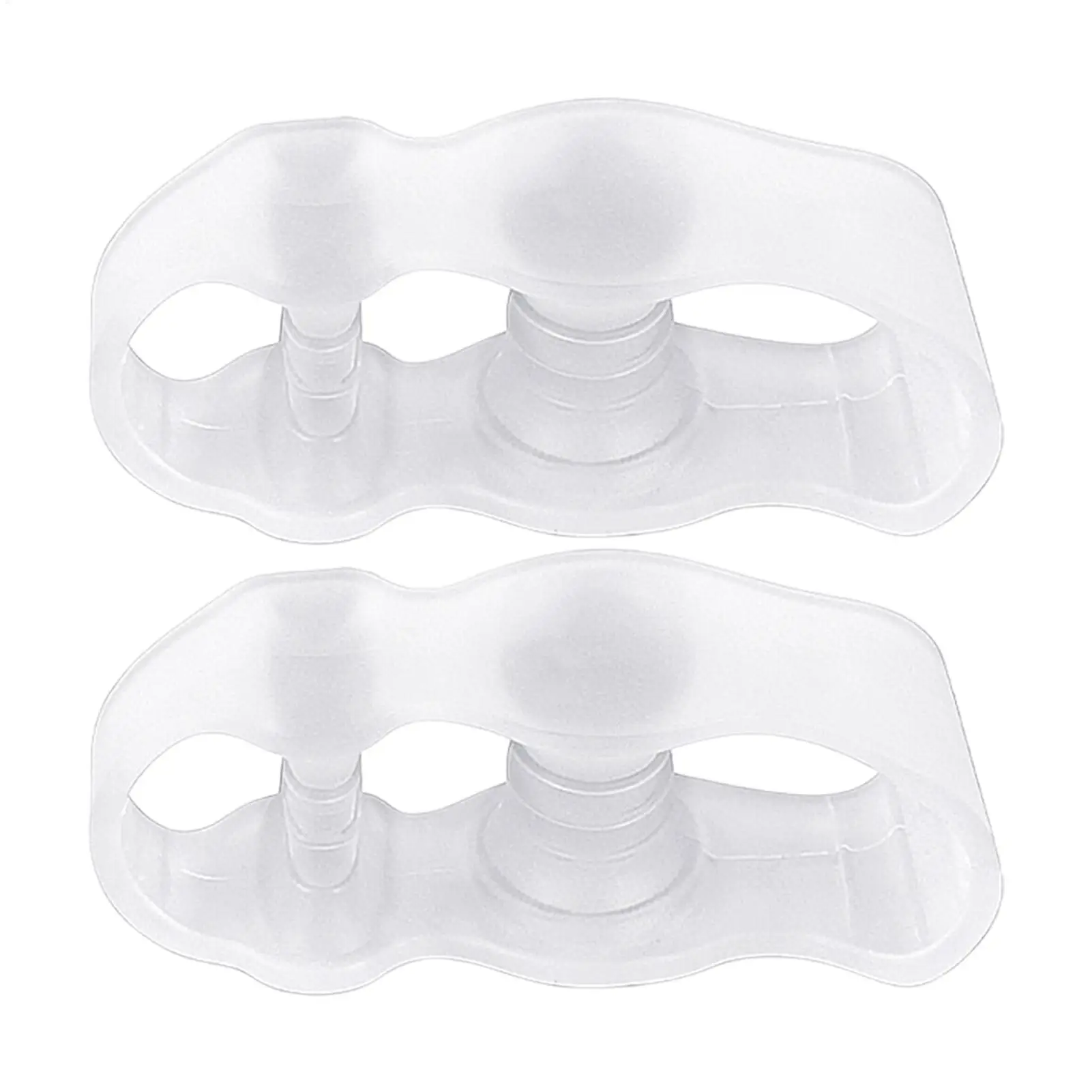 Big Toe Separator Soft Comfortable All-Day Wear 1 Pair Feet Toe Correcting Dividers For Women Men Adults Teens Elderly Home