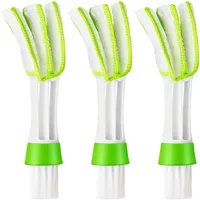 Car Air Conditioner Vent Brush Microfibre Car Grille Cleaner Auto Detailing Blinds Duster Car Cleaning Brush Interior accessorie