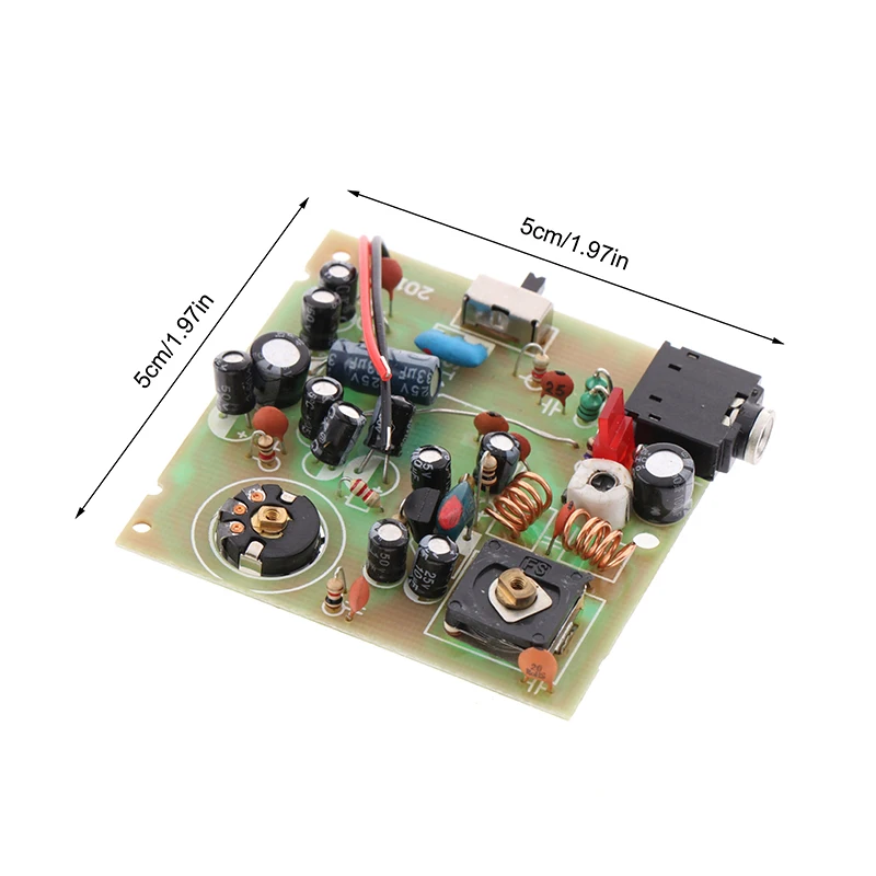 CXA1238M FM Receiver Board Radio Continuously Adjustable With Squelch/Stereo