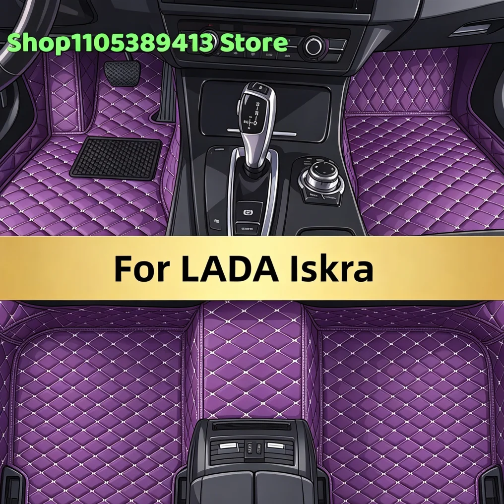 Tapetes Personalizados para Carro LADA Iskra 2025 2026 2027 2028 Acessórios para Tapetes de Carro Carpetes Automotivos