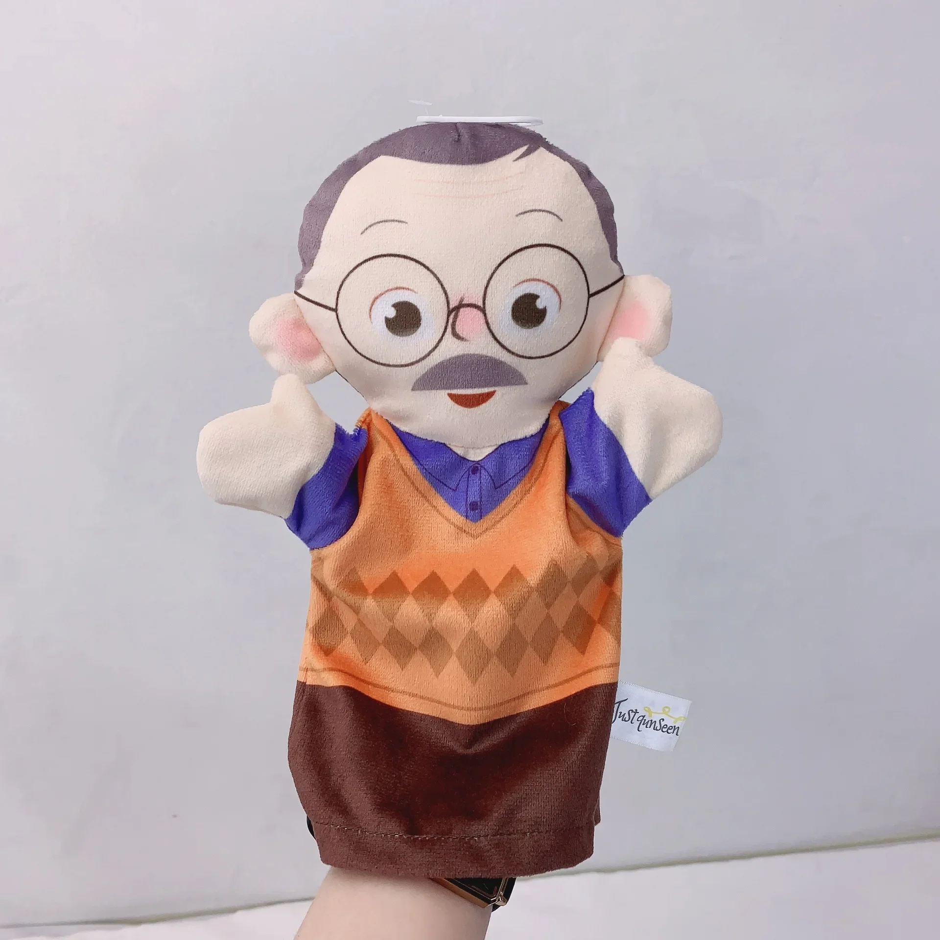 New Half body Family Hand Doll Children's Puzzle Doll Kindergarten Home Early Education Plush Toy