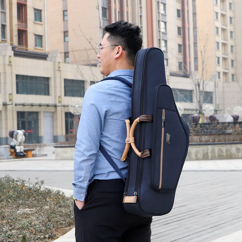 جينتشوان تينور الساكسفون حقيبة خاصة تينور الساكسفون حقيبة الساكسفون على ظهره حقيبة مرافقة