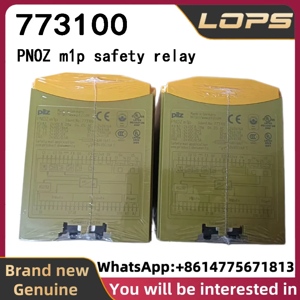 PNOZ m1p Pilz 773100 safety relay, brand new original genuine, large quantity in stock, welcome to inquire