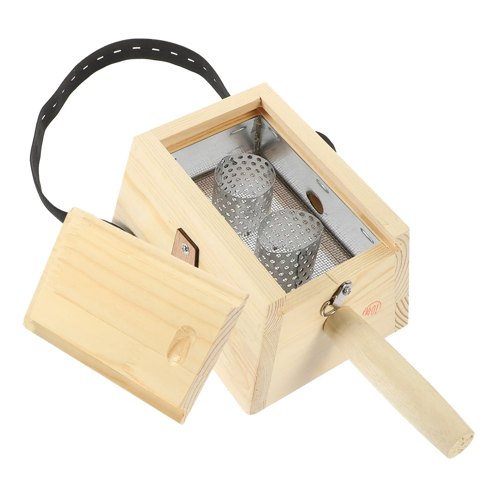 1Set Moxa Box Moxibustion Wooden Box Moxa Therapy Massage Tool Moxibustion Massager Holder Fine Polished Surface for Safe