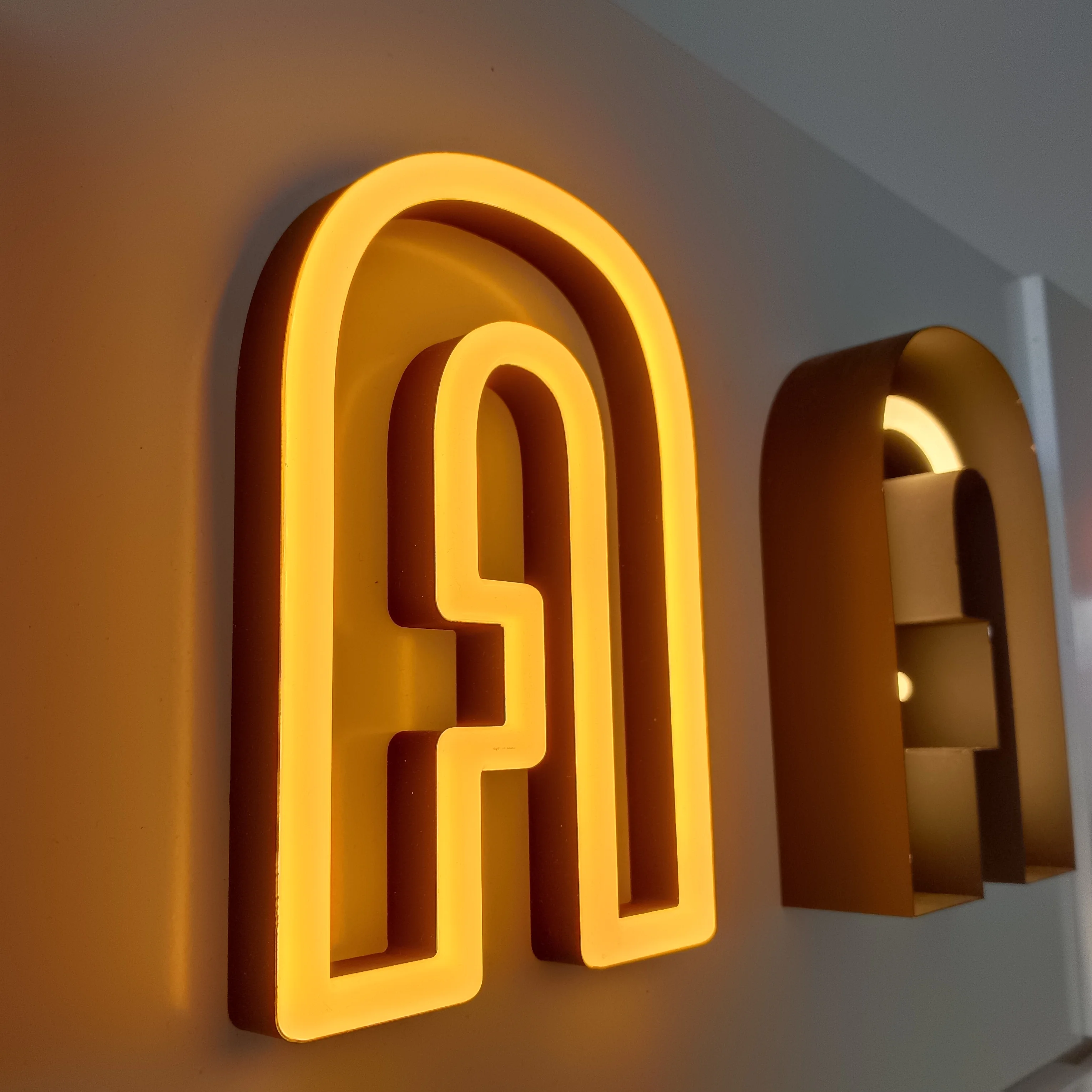 Stunning Novelty Custom LED Illuminated Sign Eye-Catching Luminous Characters with Unique Craftsmanship