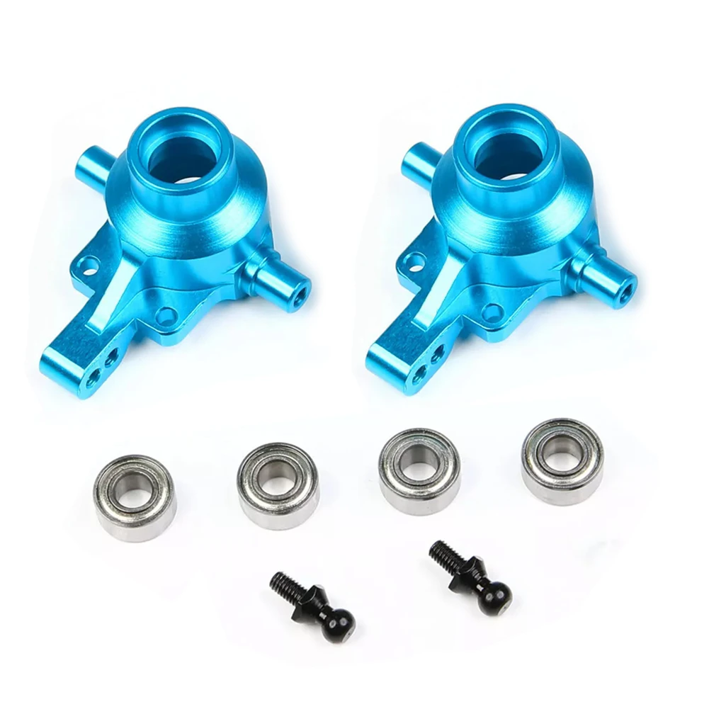 2 teile/satz x Vorderradnabenträger Metall für 1/10 TAMIYA TT01 RC Autoteile
