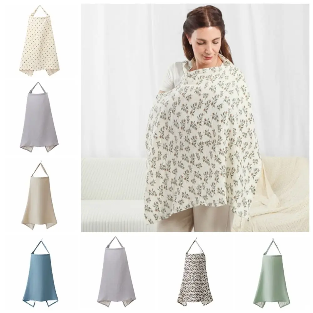 Stylish 2 in 1 Maternal Nursing Covers Comfortable Soft Breastfeeding Blanket Anti-Exposure Breathable Feeding Clothes Outdoor