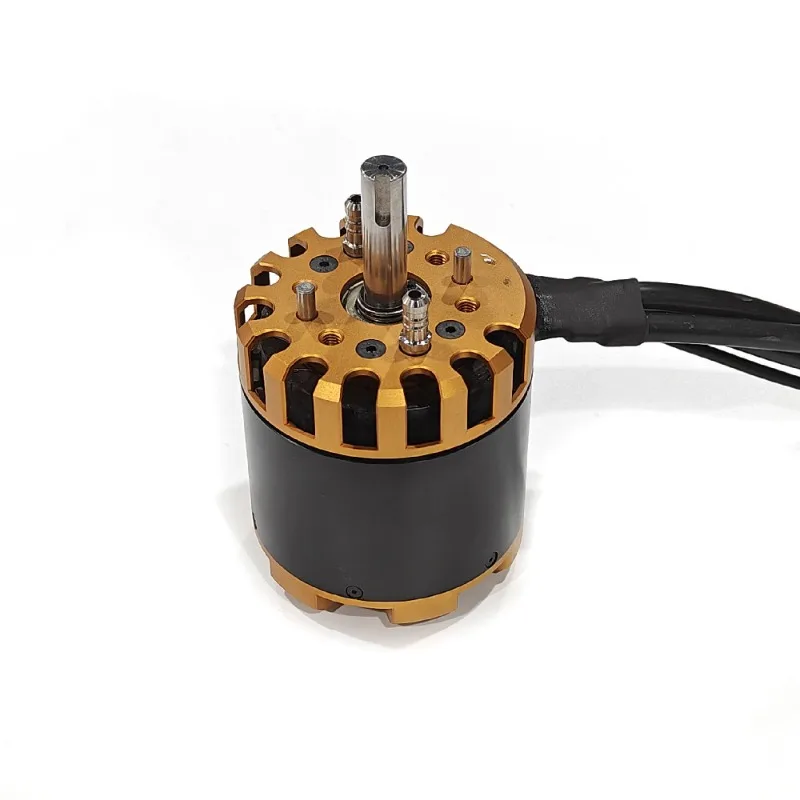 8392 Water-Cooled Motor 200kV Brushless External Rotation Sensor-Free Motor 11. 5kW Electric Skateboard ROV Motorcycle