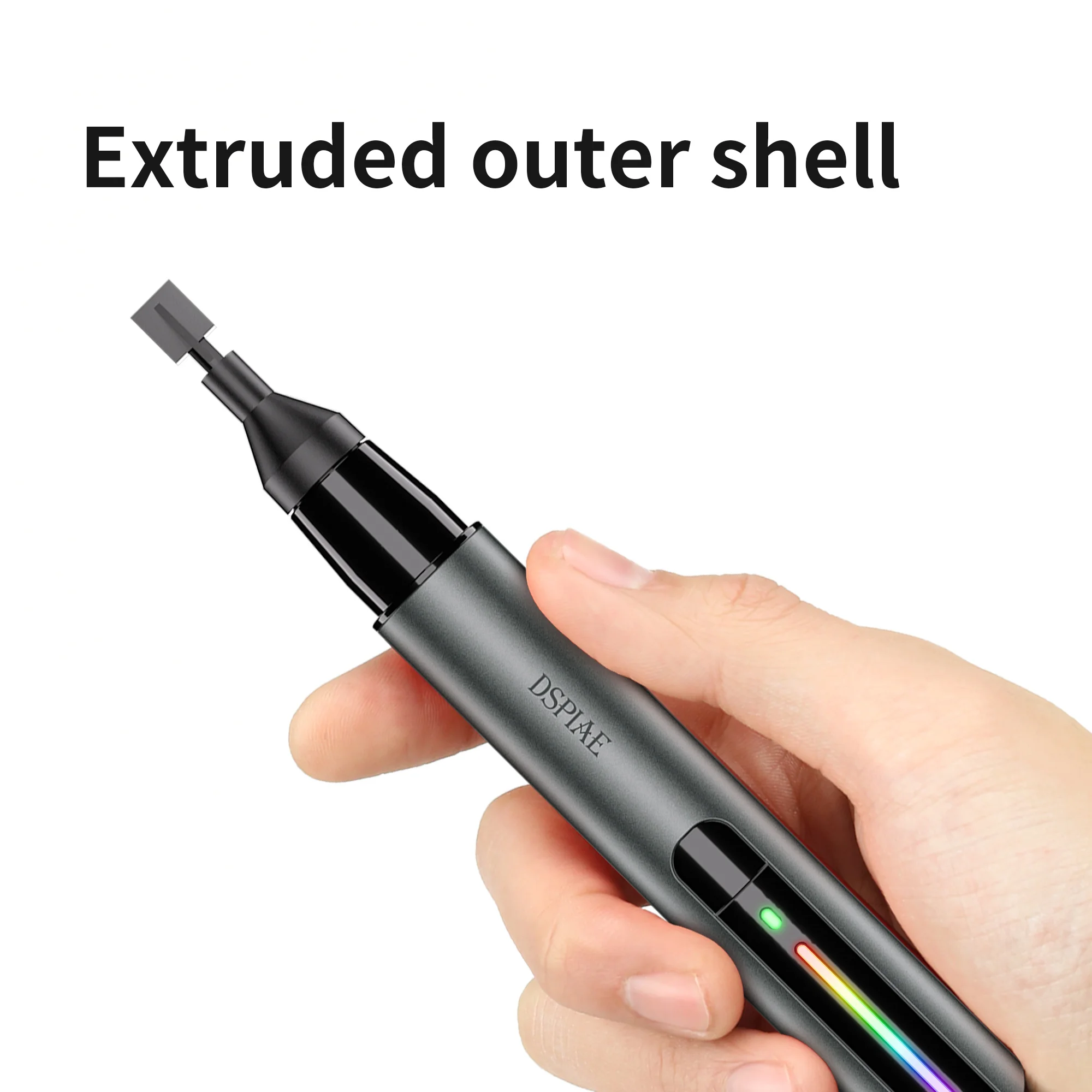 DSPIAE ES-A PRO ماكينة الصنفرة الكهربائية الترددية ترقية "الظل الوهمي" PRO لأدوات تجميع نموذج Gundam هواية طحن القلم