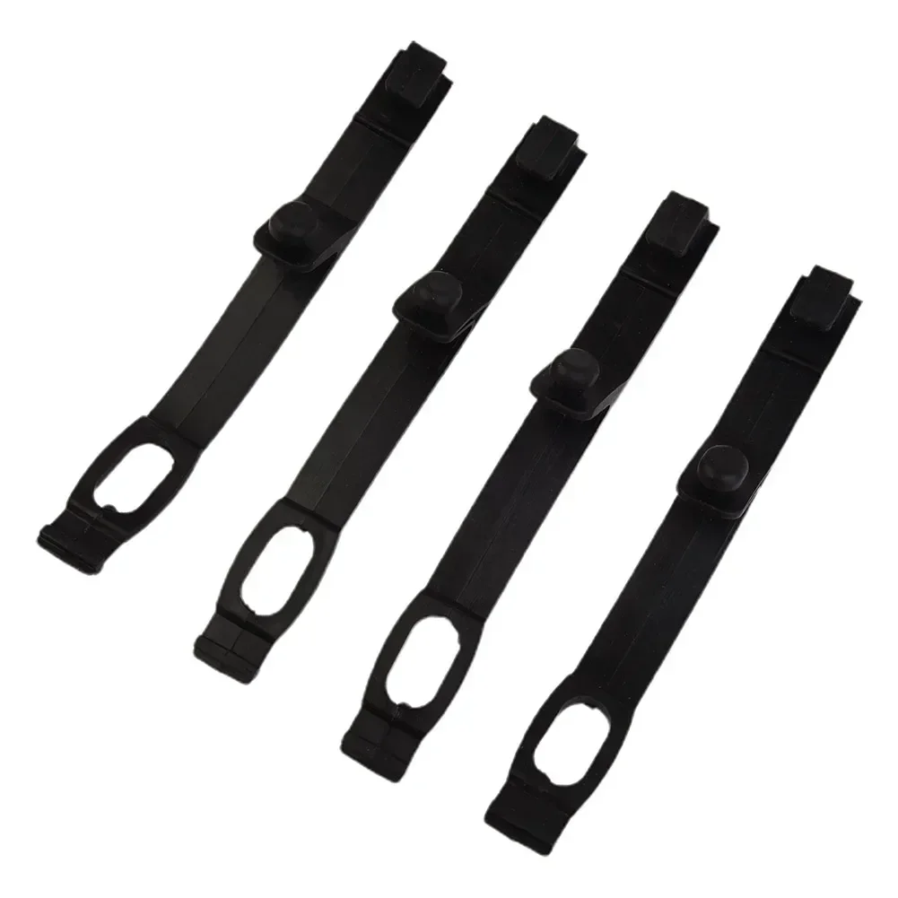 4pcs Motorcycle Headlight Rubber Straps Headlight Fixing Rubber Strip For Mountain Mud Bike Inverted Shock 19.2x2.4cm