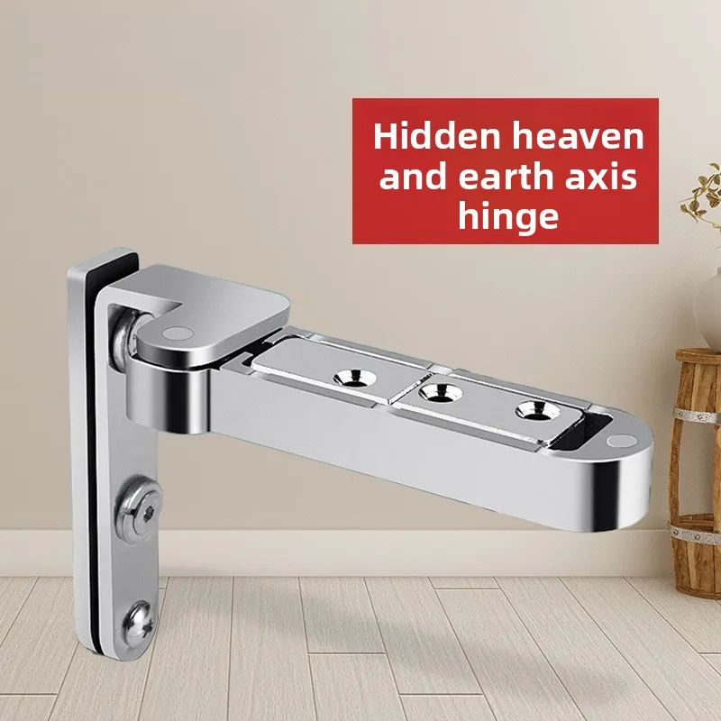 

Heaven and Earth Axis Three-dimensional Adjustable Rotating Axis Wooden Door Up and Down Rotating Shaft Invisible Door Hinge