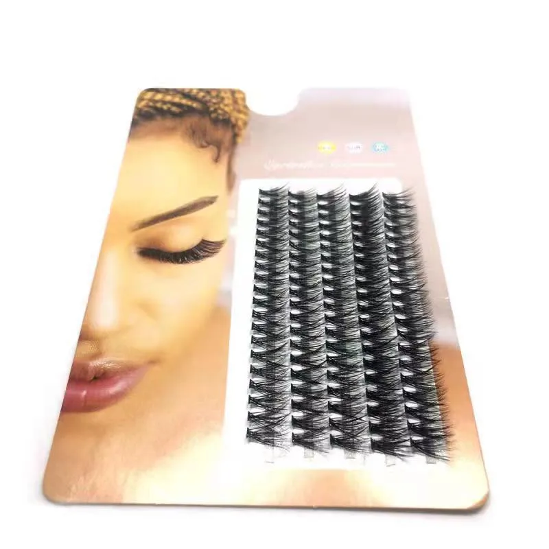 100Pcs Individual Eyelashes Professional Makeup Grafting False Eyelashes C/D volume eyelash extension individual lashes bunch
