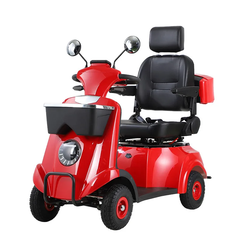

New elderly-specific moped four-wheel elderly scooter electric four-wheel household intelligent disabled battery car