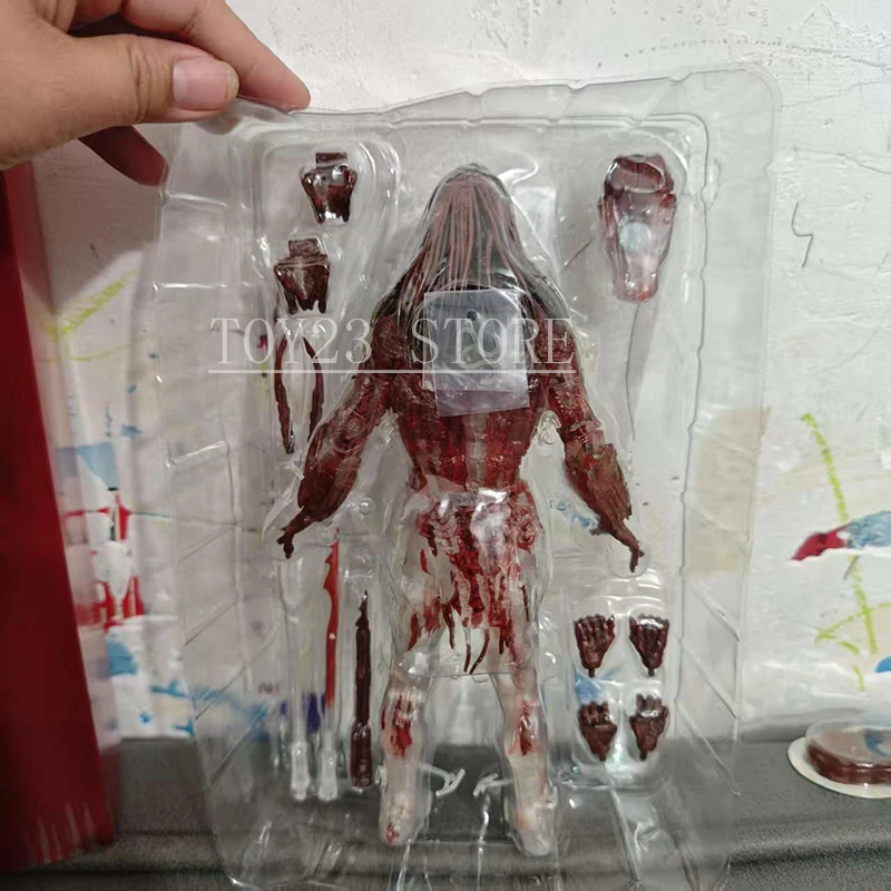 NECA Prey Ultimate Feral Predator Figure Bear Feral Action Figure Collectible Model Predator Toys Christmas Gifts
