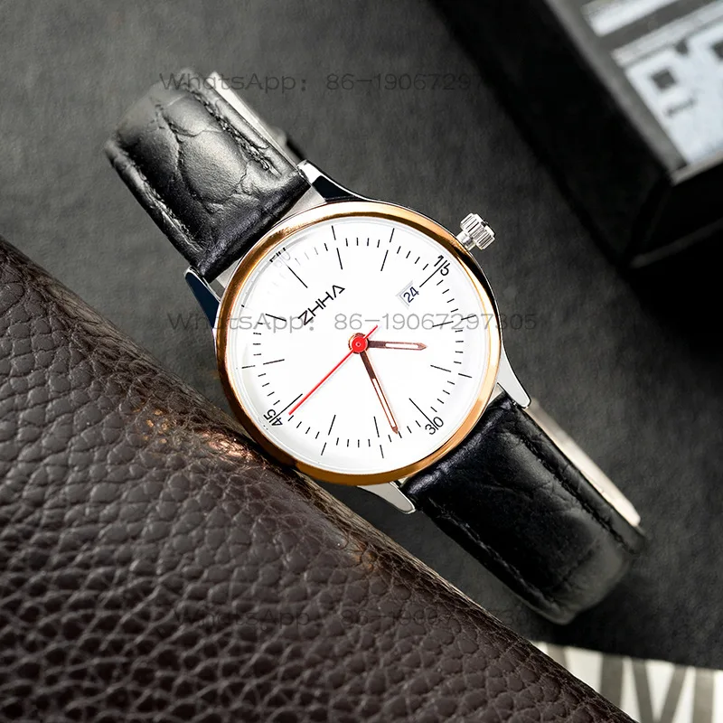 Customized men's watch women's watch waterproof quartz watch American retro Hong Kong style
