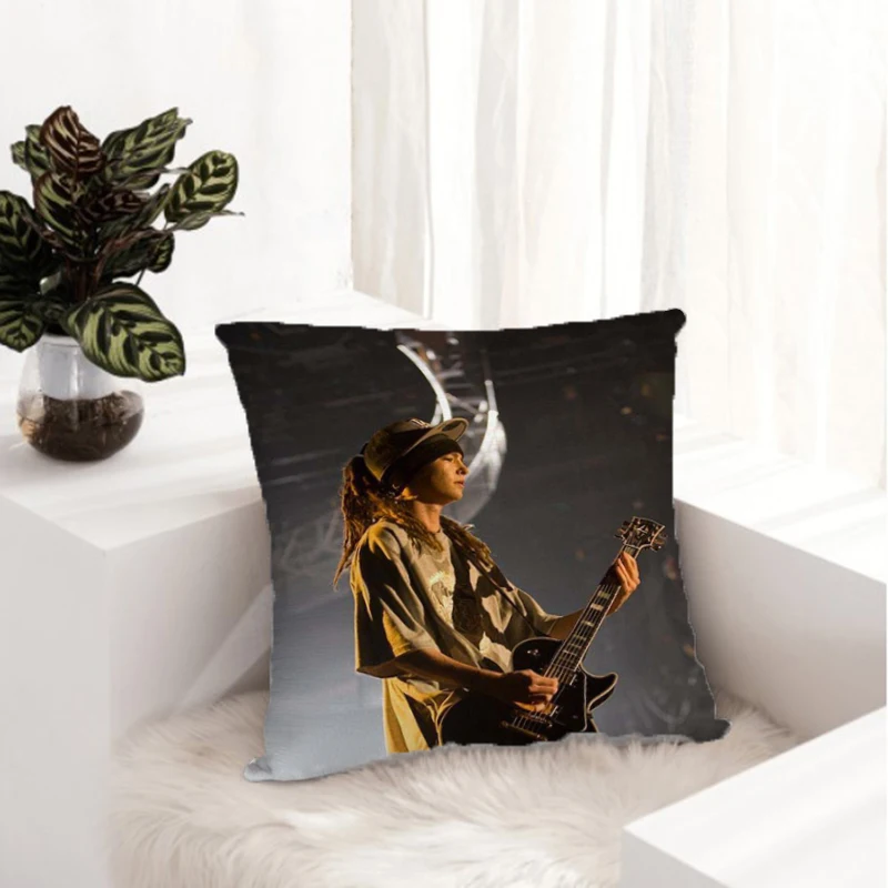 Tokio Hotel Band Tom Kaulitz Body Pillow Covers for Bed Pillows Home Decoration Short Plush Cushion Cover Decorative Pillowcases