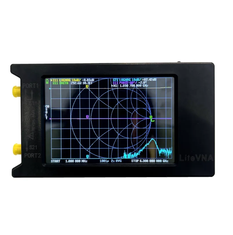 Original Hugen 50kHz ~ 6.3GHz tinyVNA LiteVNA 64 4