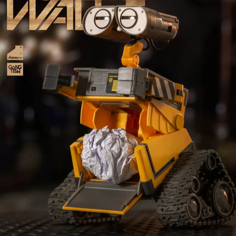 POP MART Wall-E Assembly Model Wall-E Robot  Assembly Anime Action Figure Model Desktop Toy