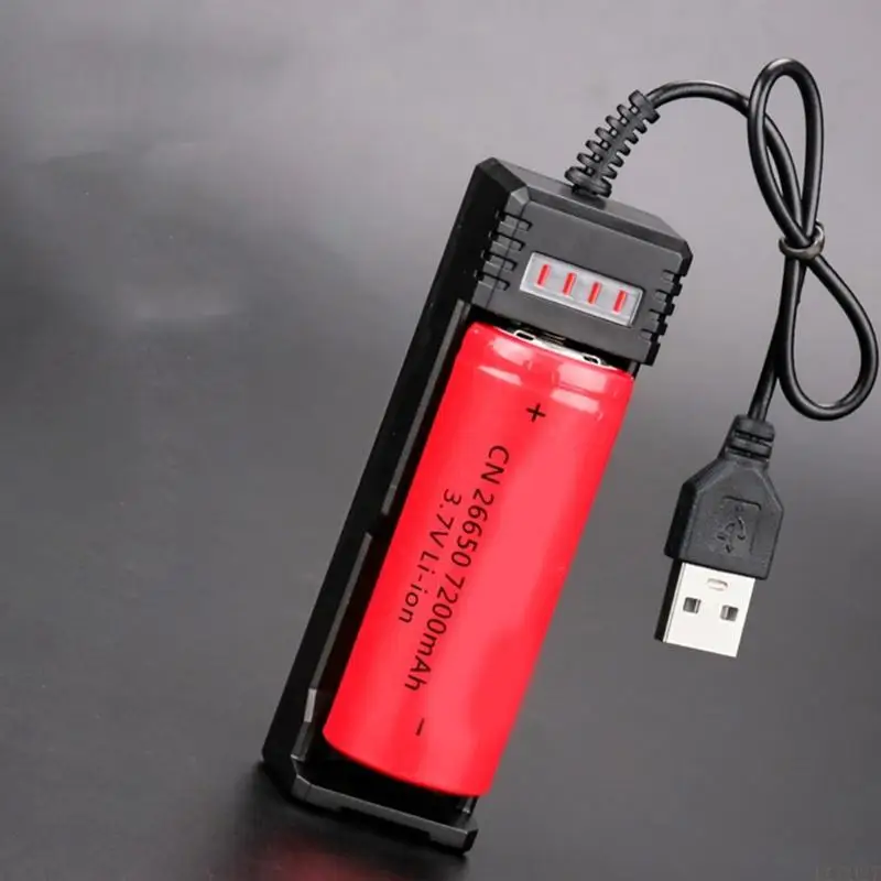 B03F Automatic Detection Battery Charging Adapter Single Slot for 26650/18650