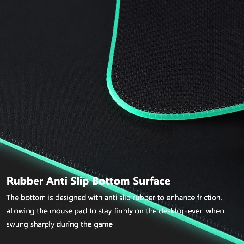 RGB Wireless Charging Mouse Pad Charger Waterproof for Mobile Phone Gaming Mousepad Desktop PC Laptop Tablet Mouse Mat 800×300mm