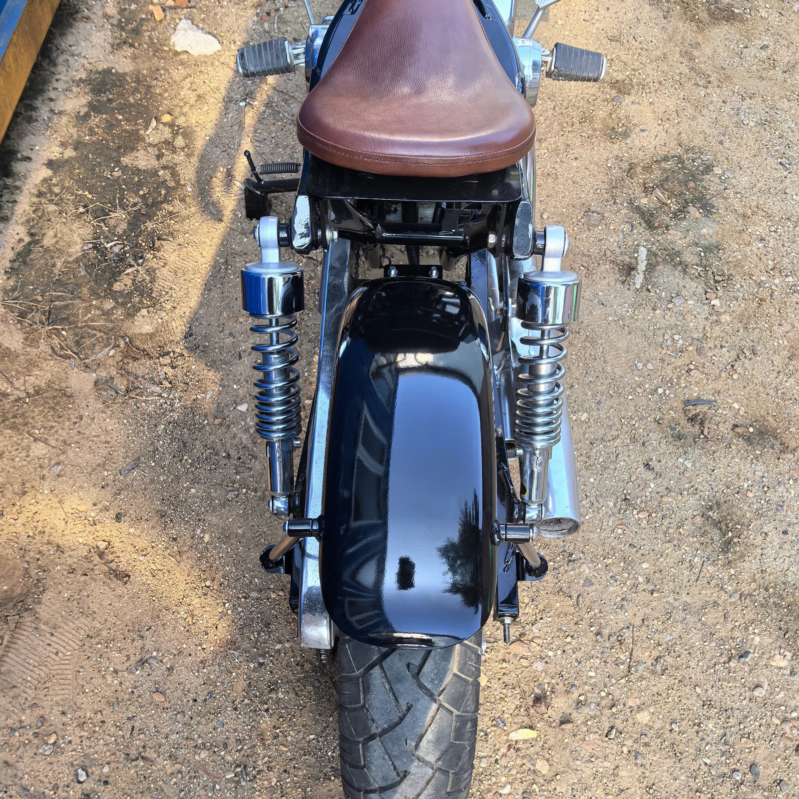 

XV250 Motorcycle Rear Fender Plate Mudguard With Stands Tail Wheel Protector Mud Guard Cover Mudflap For Yamaha XV 250