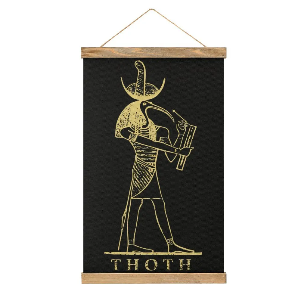 

Смешная картина Thoth God Of Magic с изображением древней египетской мифологии, настенное украшение, юмор, графика для офиса Стиль изображения