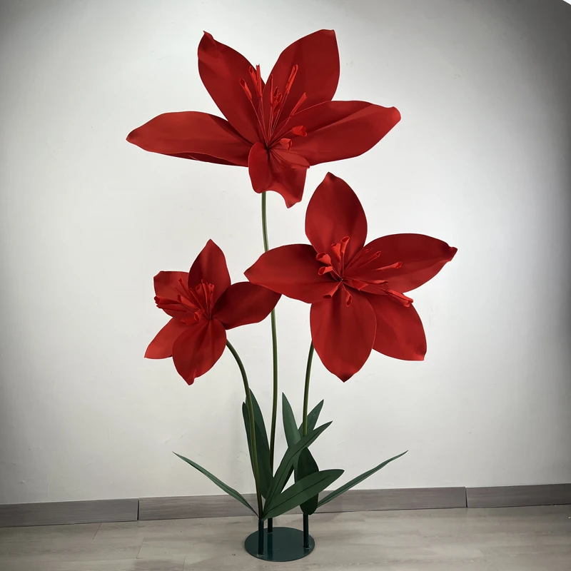 

2.1 Meters Flower Artificial Flowers Wedding Party Supplies Stage Layout Road Guide Flowers Garden Decoration Home Decor Mariage