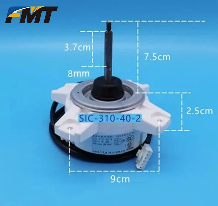 New 0010403322A SIC-310-40-2  Haier Frequency conversion  Fan Motor DR-9538-70 40W 310V Repair Parts