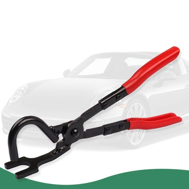 

E8BD Car Exhaust Hanger Removal Plier Car Exhaust Rubber Pad Plier Puller Tool Exhaust Pipe Rubber Gasket Removal Pliers